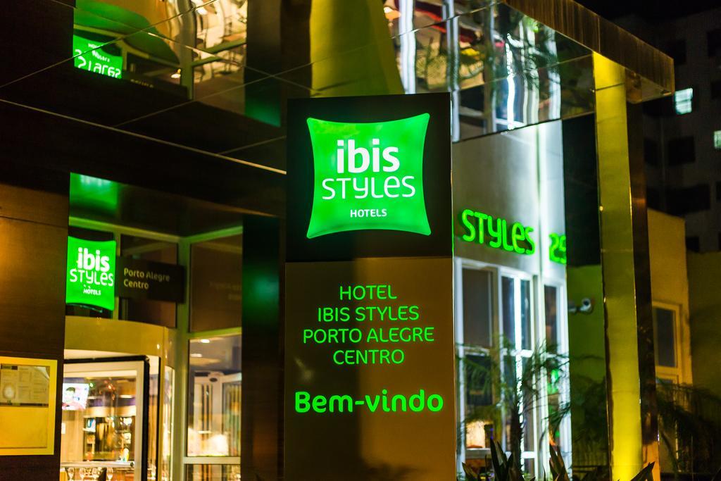 Отель Ibis Styles Porto Alegre Centro -5 Minutos Da Rodoviaria E Do Moinhos De Vento Экстерьер фото